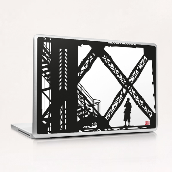 Eiffel tower #3 Laptop & iPad Skin by Denis Chobelet