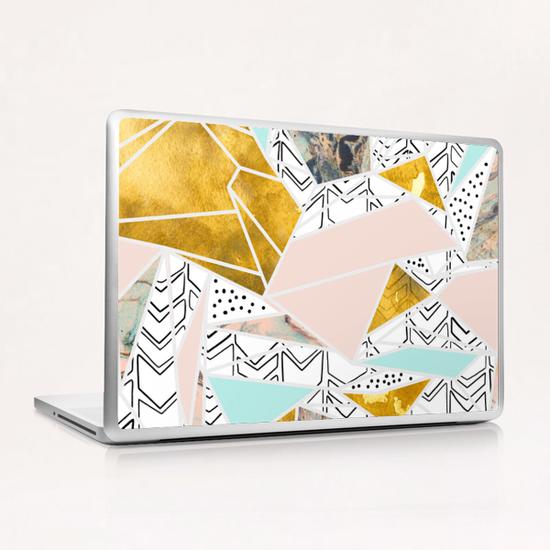 Geometric and textures Laptop & iPad Skin by mmartabc