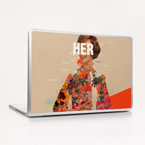 Her Laptop & iPad Skin by Frank Moth