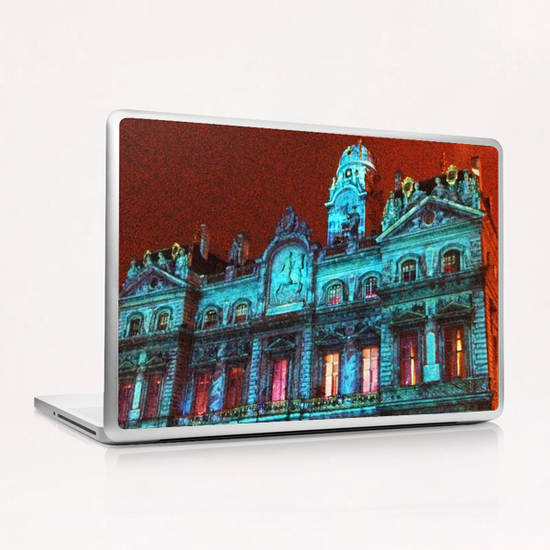 City Hall of Lyon Laptop & iPad Skin by Ivailo K