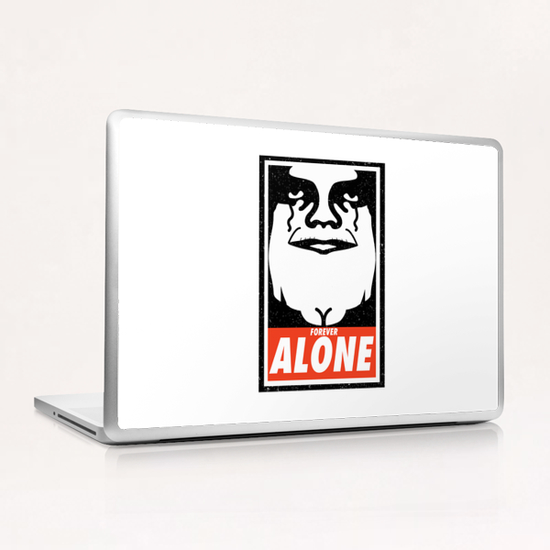 Obey Alone Laptop & iPad Skin by daniac