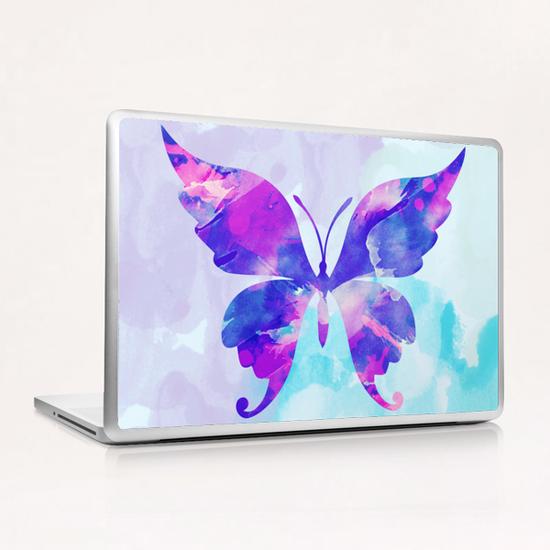 Abstract Butterfly Laptop & iPad Skin by Amir Faysal