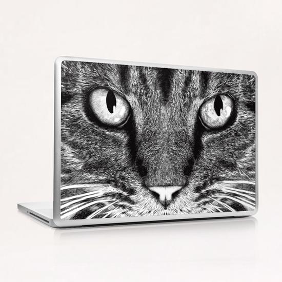 The Cat Laptop & iPad Skin by Tummeow