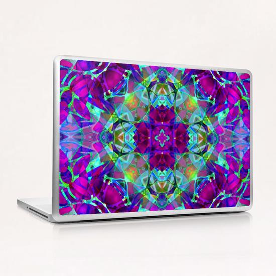 kaleidoscope Floral Abstract G16 Laptop & iPad Skin by MedusArt