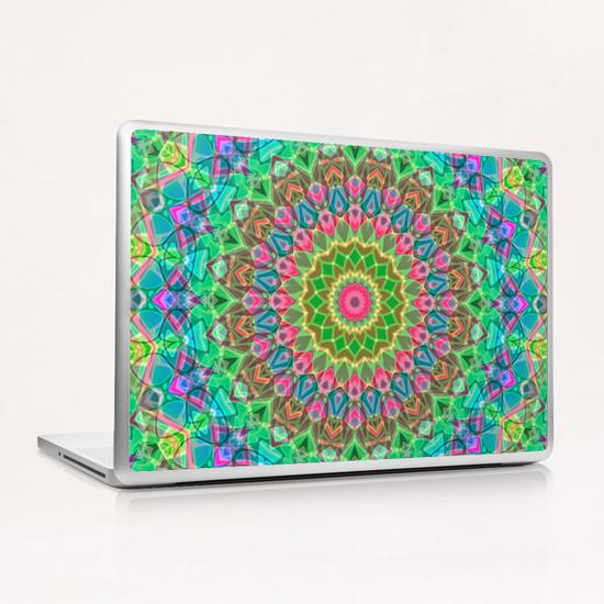 Geometric Mandala G18 Laptop & iPad Skin by MedusArt