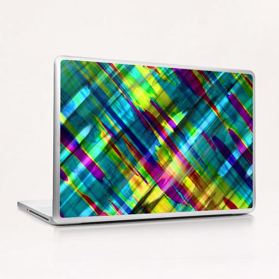 Colorful digital art splashing G72 Laptop & iPad Skin by MedusArt