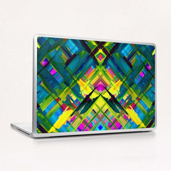 Colorful digital art splashing G467 Laptop & iPad Skin by MedusArt