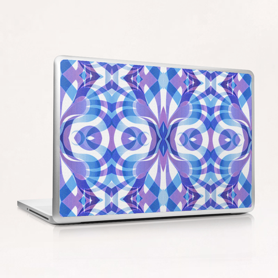 Floral Geometric Abstract G5 Laptop & iPad Skin by MedusArt