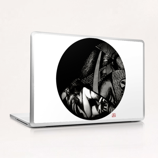 Lina 4 Laptop & iPad Skin by Denis Chobelet