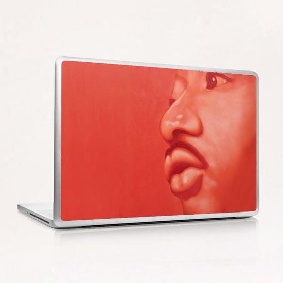Martin Luther King  Laptop & iPad Skin by di-tommaso