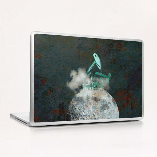 Moon Exploitation Laptop & iPad Skin by tzigone