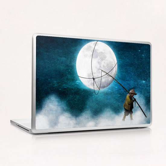 Moonwalk Laptop & iPad Skin by DVerissimo