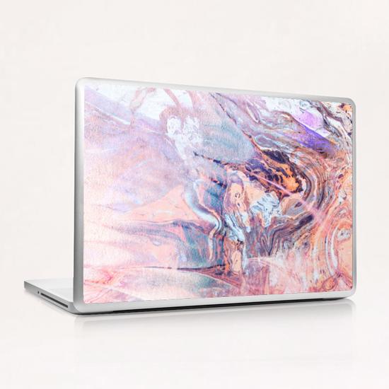 Multicolored saturated marble Laptop & iPad Skin by mmartabc