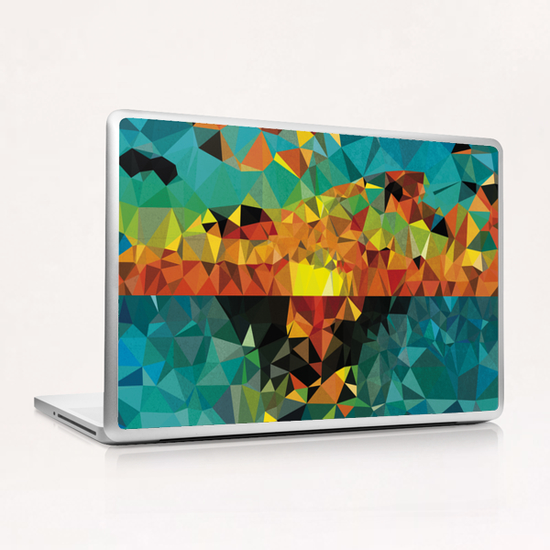Ocean Sunset Laptop & iPad Skin by Vic Storia