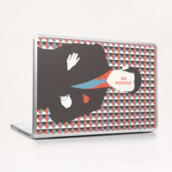 HIS PORTRAIT Laptop & iPad Skin by Francis le Gaucher