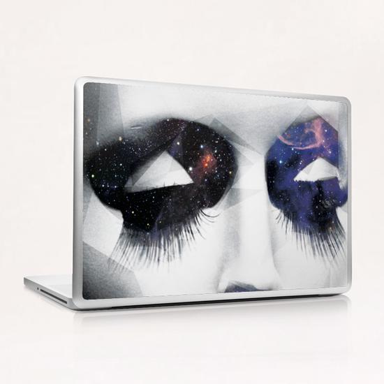 La tête dans les étoiles Laptop & iPad Skin by Vic Storia