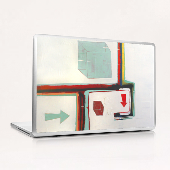 Up and Right Laptop & iPad Skin by Pierre-Michael Faure