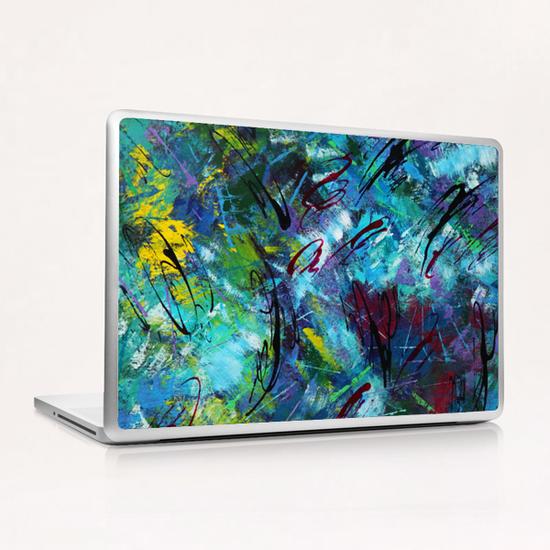 Blue Laptop & iPad Skin by Nika_Akin