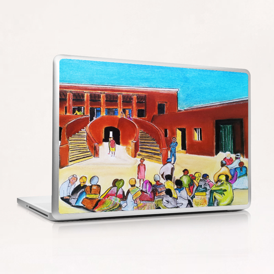 La maison des Esclaves Laptop & iPad Skin by Kapoudjian