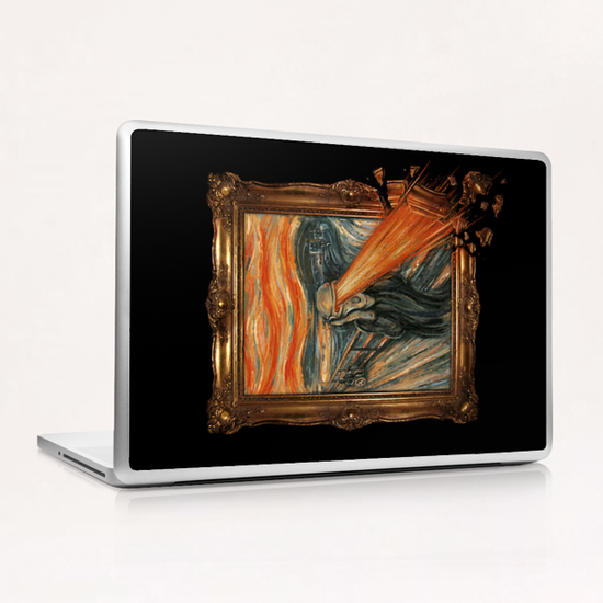 Art Attack Laptop & iPad Skin by Enkel Dika