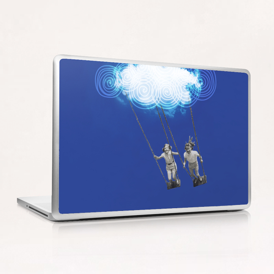 V&C in the sky Laptop & iPad Skin by tzigone