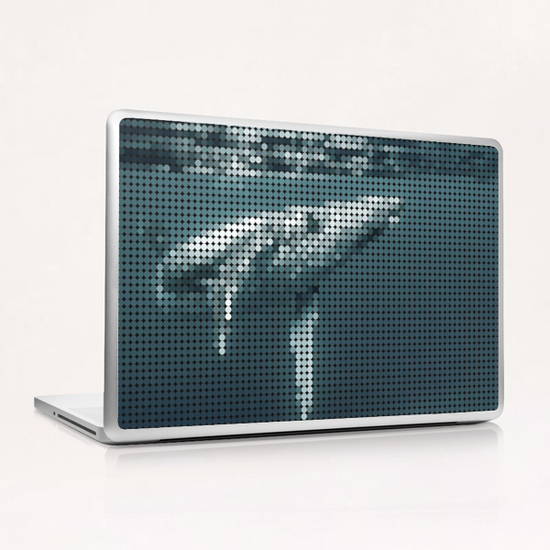 Blue Whale Laptop & iPad Skin by Vic Storia