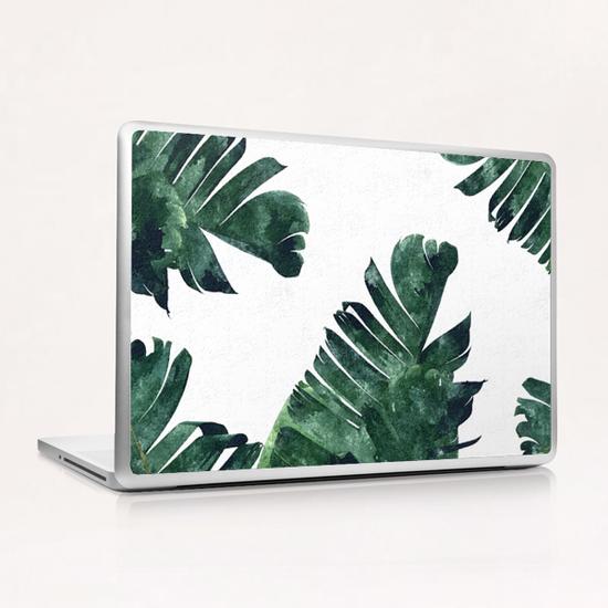 Banana Leaf Watercolor Laptop & iPad Skin by Uma Gokhale