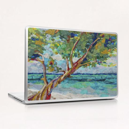 Beach Tree II Laptop & iPad Skin by Elizabeth St. Hilaire