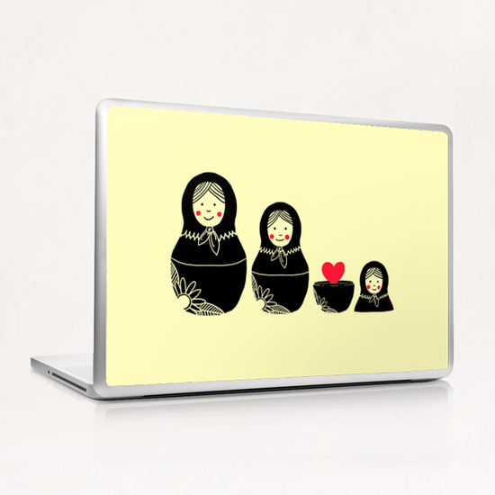 Beauty Inside Laptop & iPad Skin by Tobias Fonseca