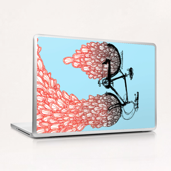 Bike Laptop & iPad Skin by Alice Holleman