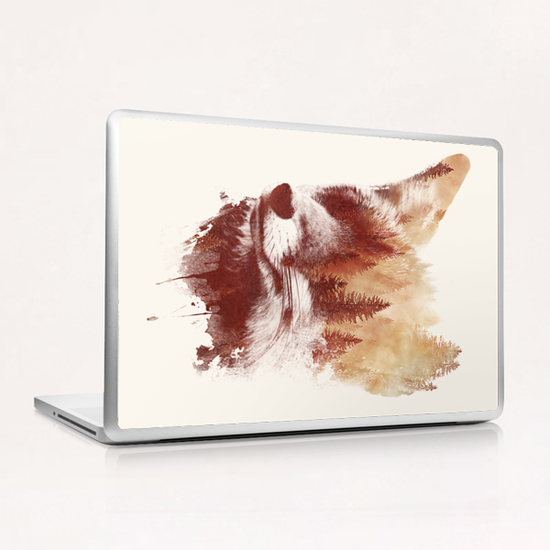 Blind Fox Laptop & iPad Skin by Robert Farkas