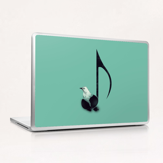 Born To Sing Laptop & iPad Skin by Tobias Fonseca