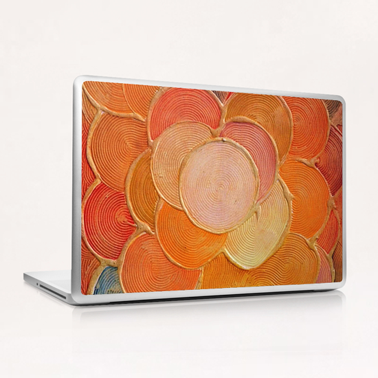 Cercles sillons Laptop & iPad Skin by di-tommaso