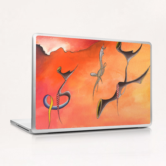 Danse Incandescente Laptop & iPad Skin by Kapoudjian