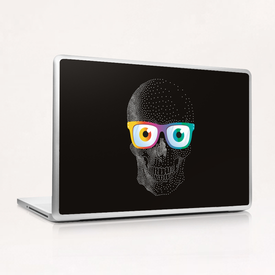 Pop Dead Head Laptop & iPad Skin by Alex Xela