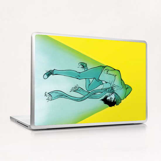 Falling Laptop & iPad Skin by Alice Holleman