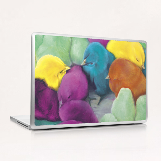 Chicks III Laptop & iPad Skin by di-tommaso