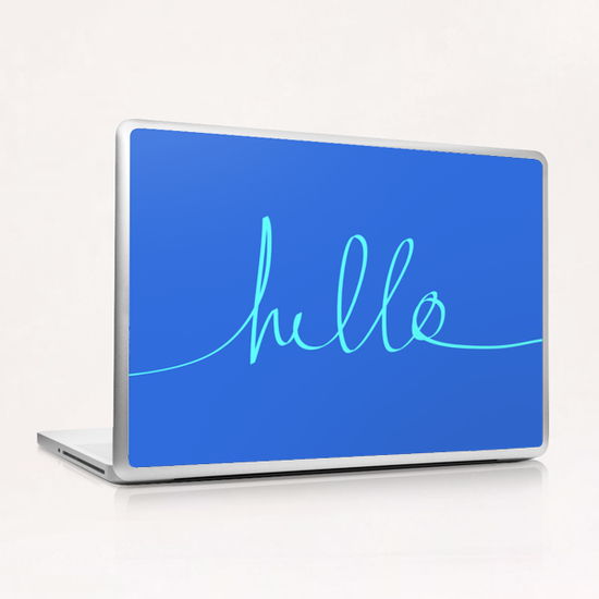 Hello Laptop & iPad Skin by Leah Flores