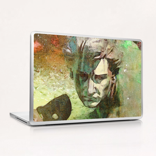 l'homme au masque Laptop & iPad Skin by Malixx