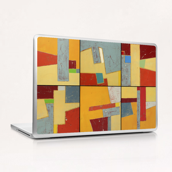Imbrications Series Laptop & iPad Skin by Pierre-Michael Faure