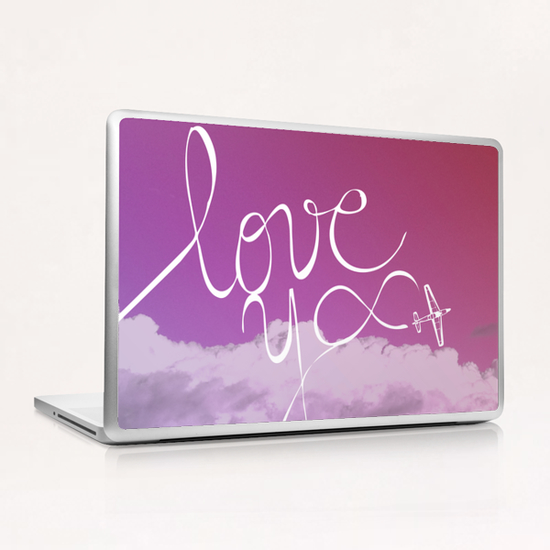 Infinite love Laptop & iPad Skin by Alex Xela