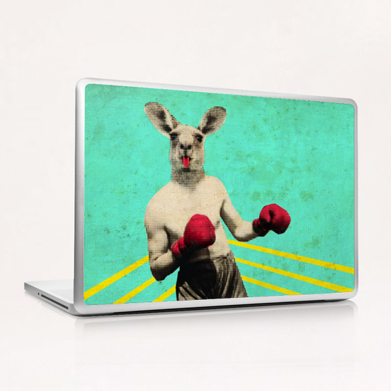Kang-boxing Laptop & iPad Skin by tzigone