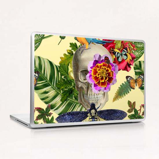 TROPICAL SKULL Laptop & iPad Skin by GloriaSanchez