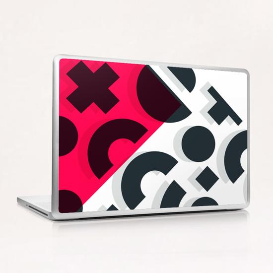 Abstract Geometric Art Bauhaus Laptop & iPad Skin by Emmanuel Signorino