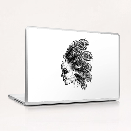 India Ghost Laptop & iPad Skin by daniac