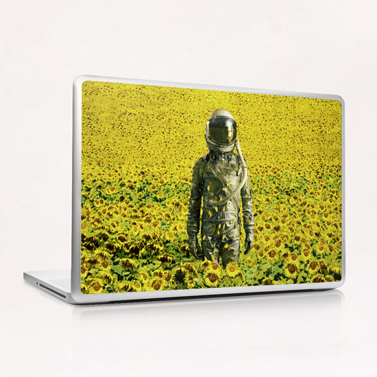 Stranded in the sunflower field Laptop & iPad Skin by Seamless