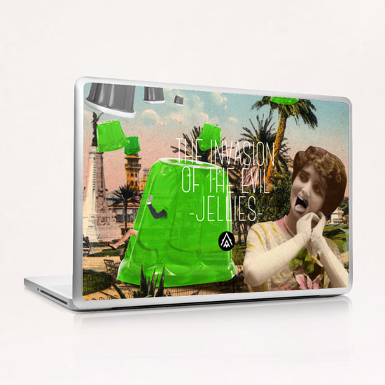 The Invasion of the Evil Jellies Laptop & iPad Skin by Alfonse