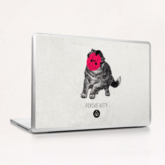 Psycho Kitty Laptop & iPad Skin by Alfonse