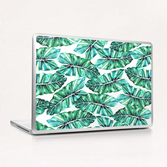 Leafy Wonder V2 Laptop & iPad Skin by Uma Gokhale