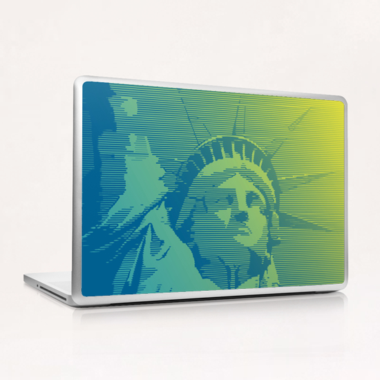 Statue of Liberty Laptop & iPad Skin by Vic Storia